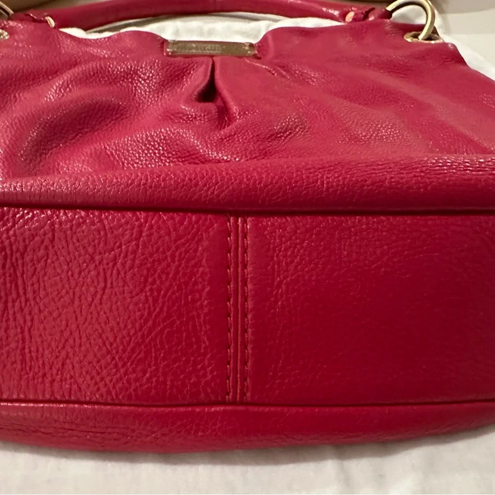 Marc Jacobs Red Leather Hobo Bag - Picture 3 of 8
